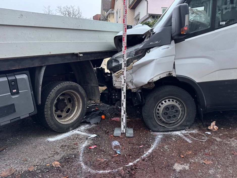 Unfallendlage Verkehrsunfall